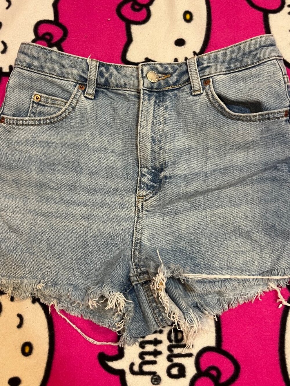 highwaisted denim jean topshop button up short cutoffs